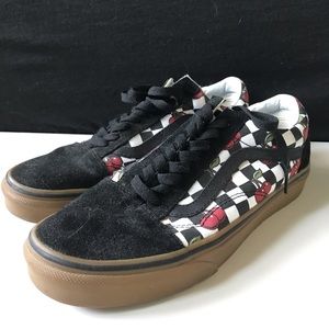 Cherry Checker Vans